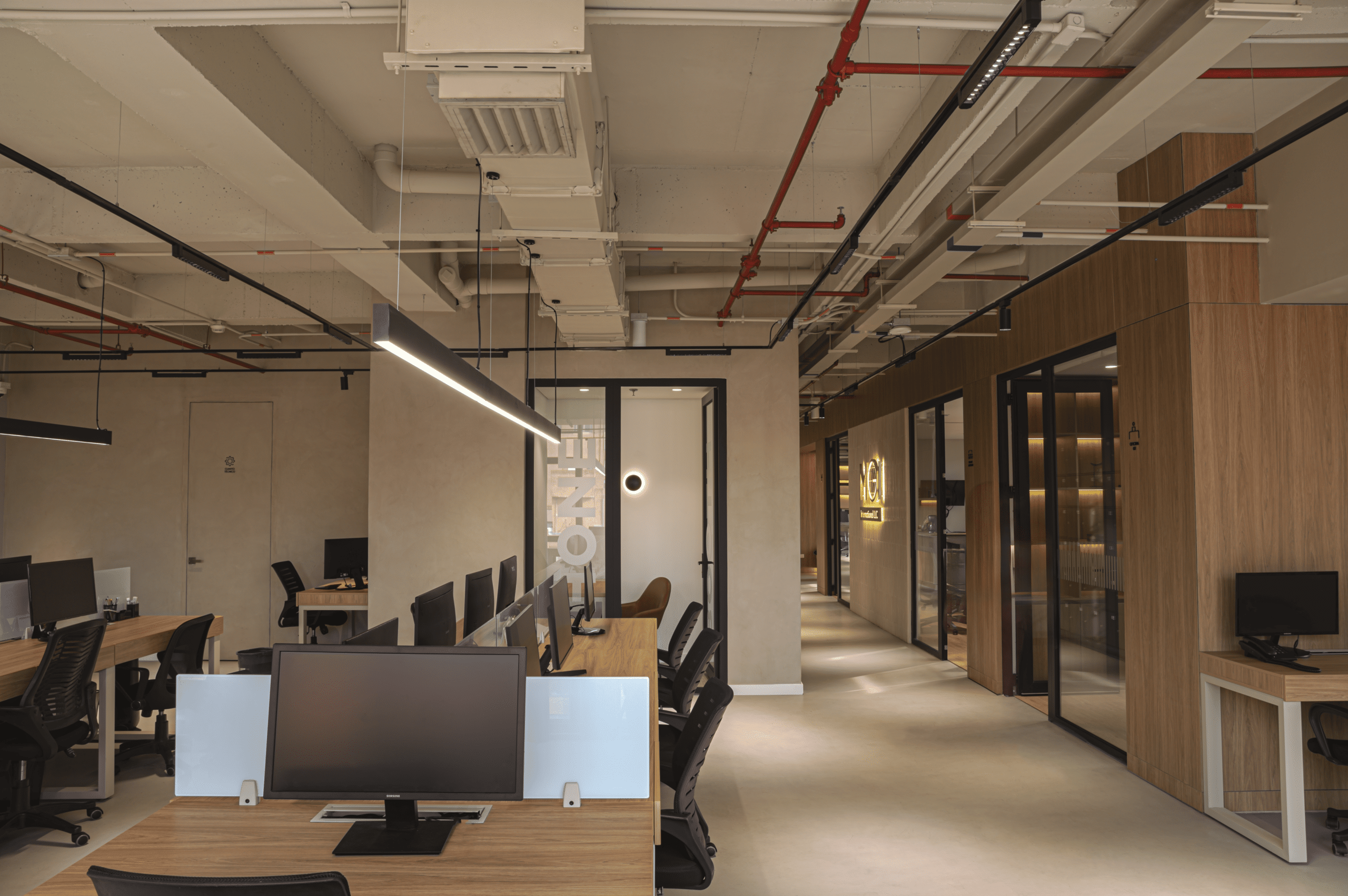 carpinteria arquitectonica oficinas