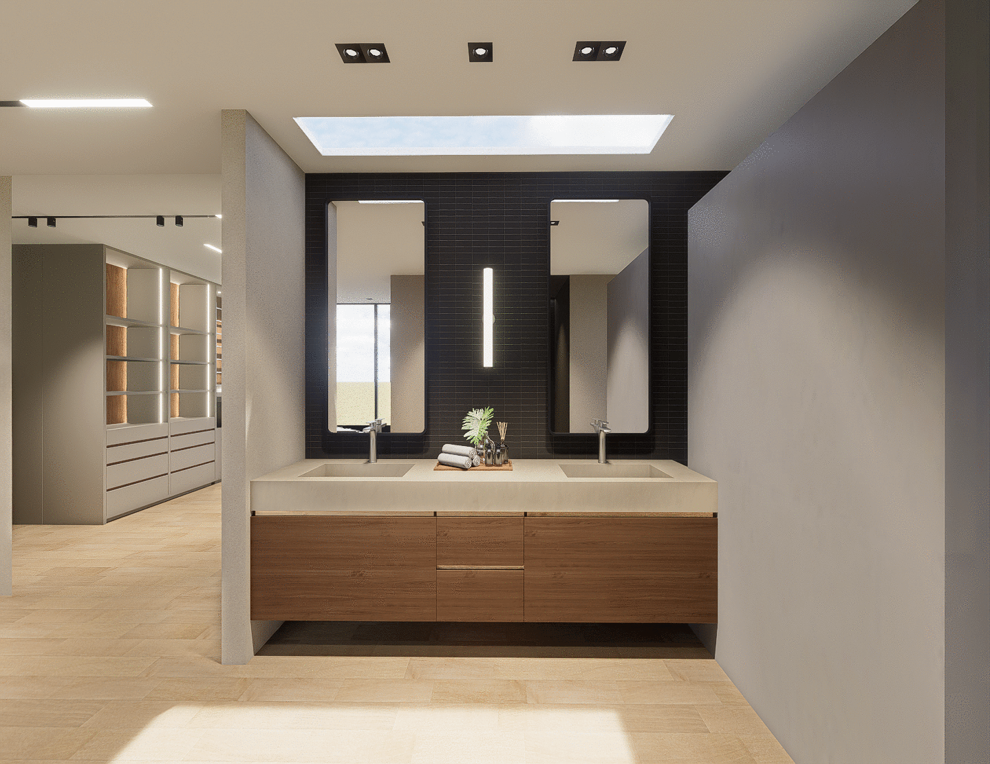 baño principal diseño