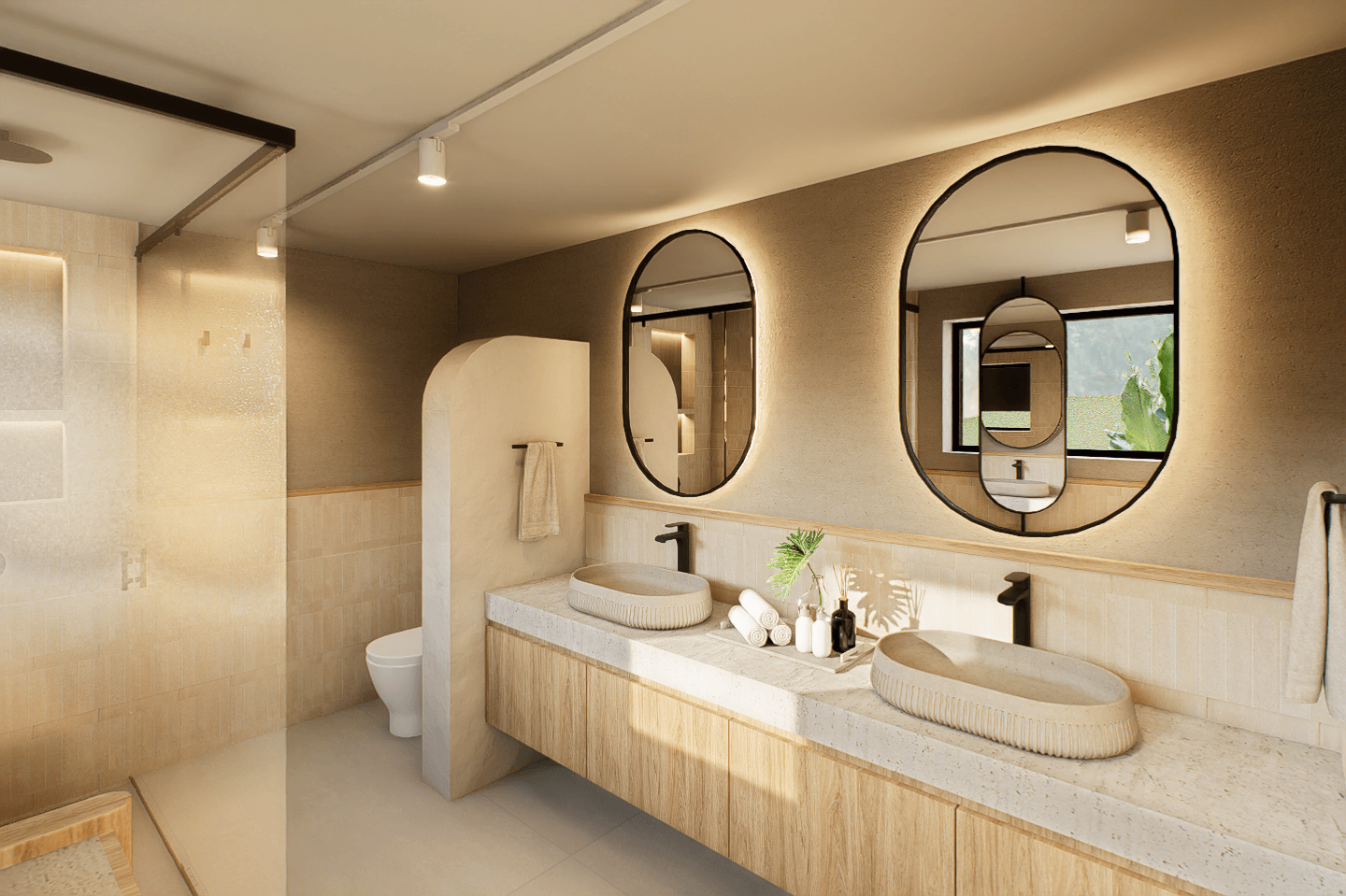 diseño baño principal