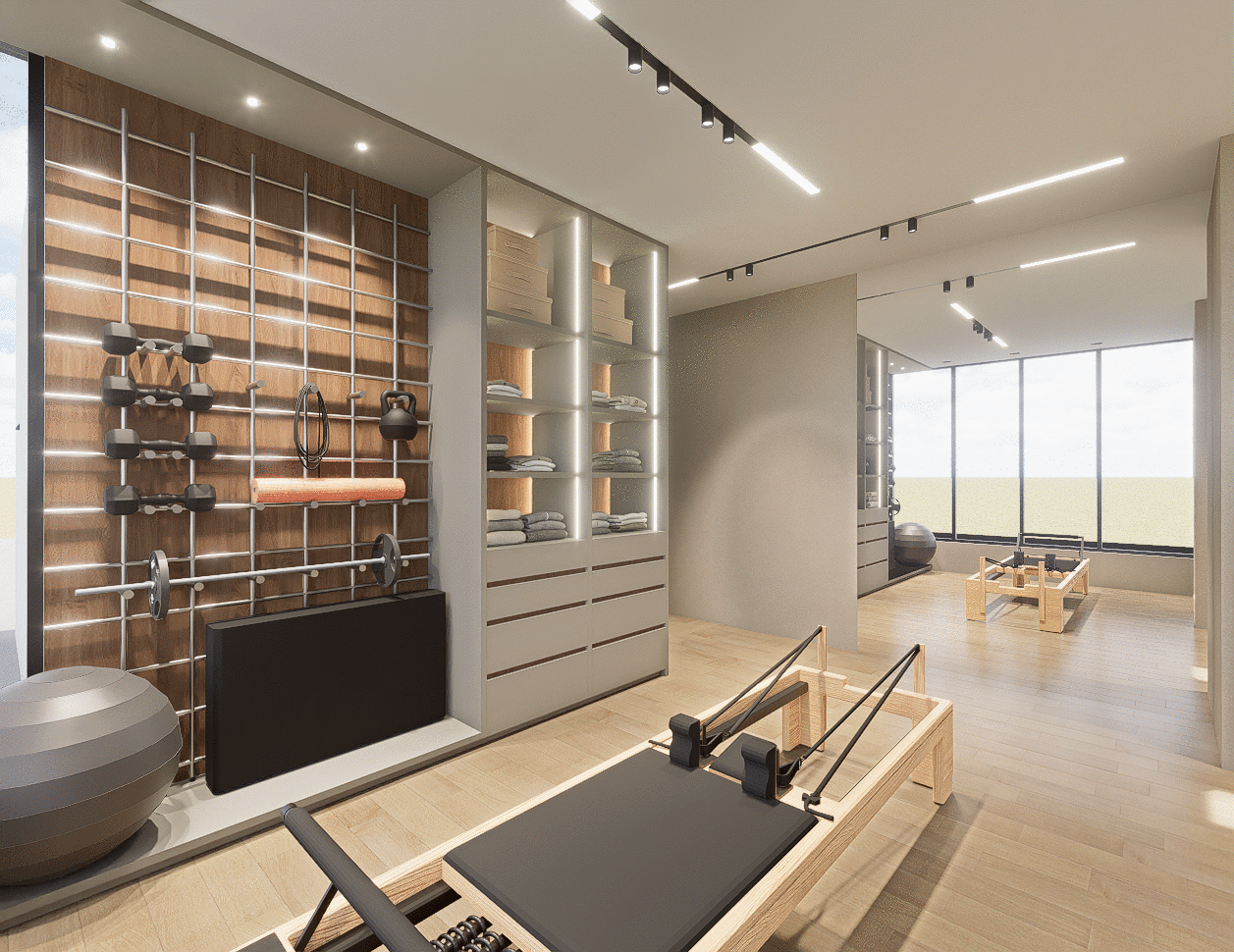 diseño gym casa