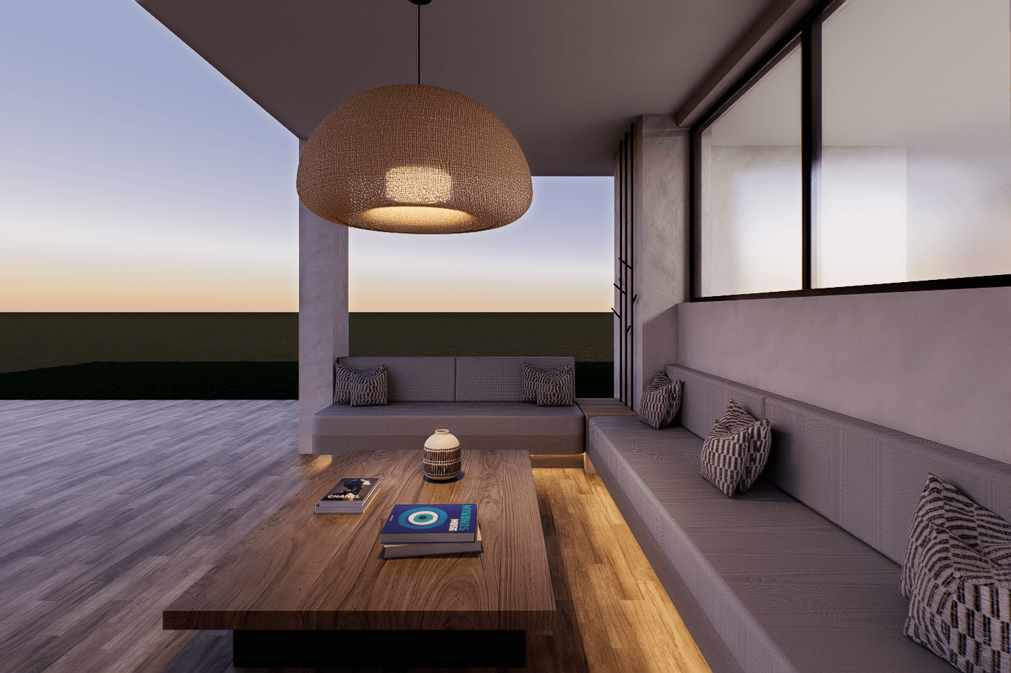 sala exterior diseño